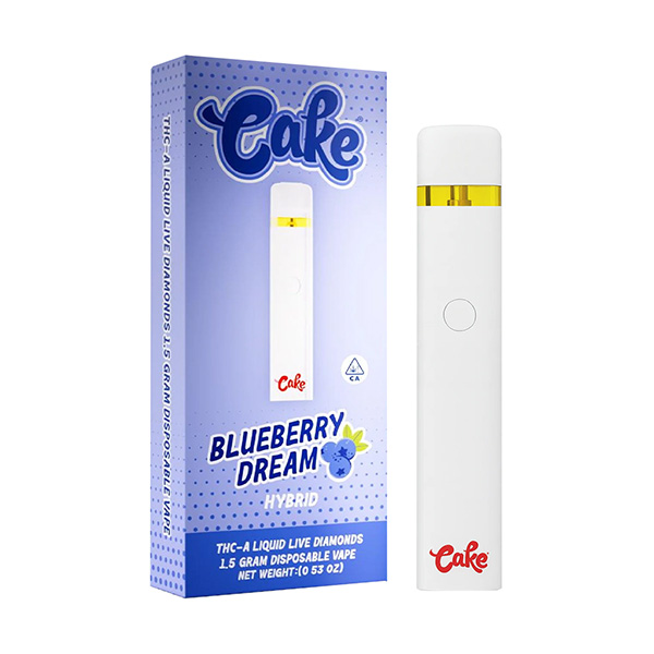 Cake THC-A Live Diamonds Disposable | 1.5g - Image 2