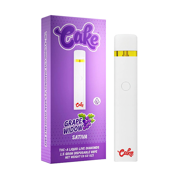 Cake THC-A Live Diamonds Disposable | 1.5g - Image 3